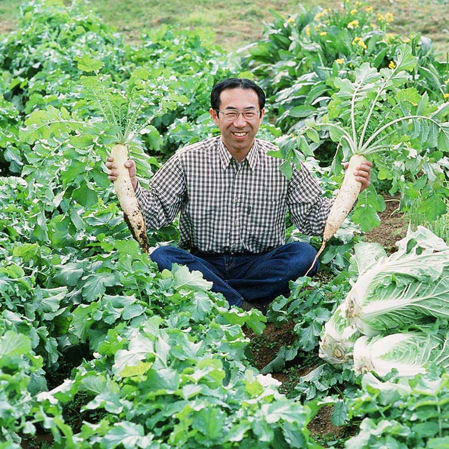 趣味は30年来の家庭菜園